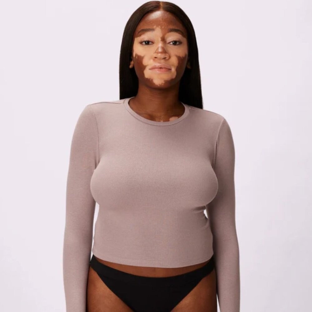 Parade Lush Rib Long Sleeve Size L